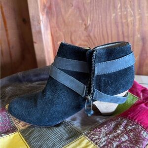 Black Suede Ankle Boots